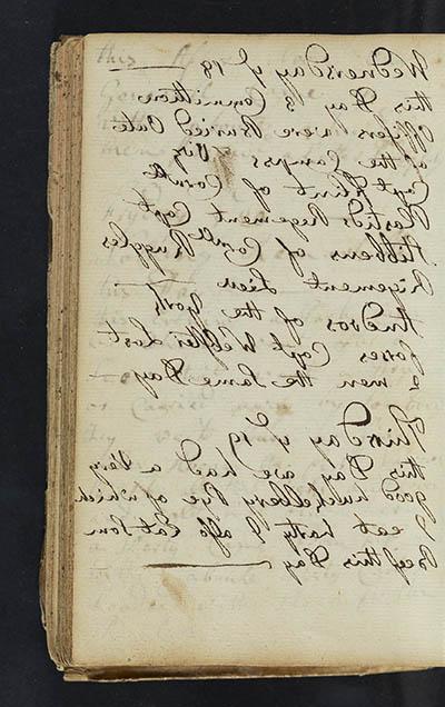 Samuel Greenleaf journal, entry for 19 August 1756 
